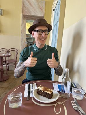   at Café Petiole in London