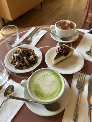   at Café Petiole in London