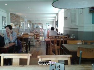 First floor dining area at Boston Tea Party in Worcester