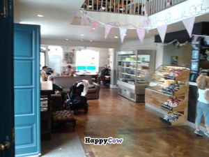 Down stairs dining area at Boston Tea Party in Worcester