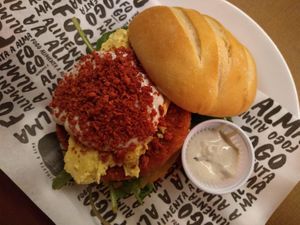 O cardápio conta de várias opções de lanches 🌱 at Bença Parrilla in Bauru