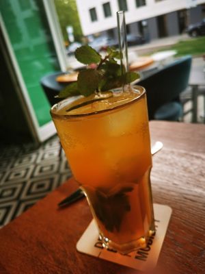 Maracuja juice without alcohol at Xin Chao in Munich