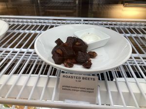 Roasted beets at Sophie La Gourmande in Cleveland Heights