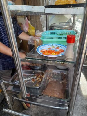 Banh mi stall at Bánh mì Chay Thuận Hảo in Ho Chi Minh City