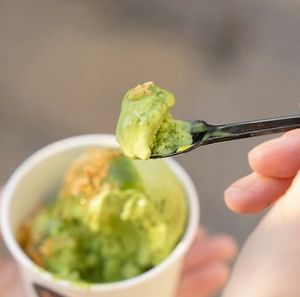 matcha ice cream at Matcha Arata - 抹茶あらた in Kawagoe