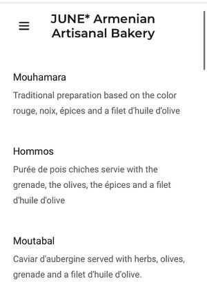  at Juni Armenian Bakery in Paris