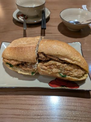 Tofu Sausage Banh Mi at CHAYFOOD - Tây Hồ in Hanoi