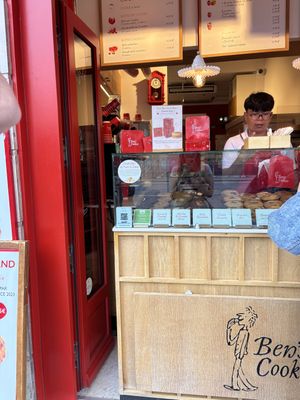   at Ben's Cookies  in Paris