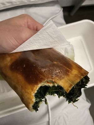 Sehr voll mit Spinat 😋  at PastaRun in Siracusa