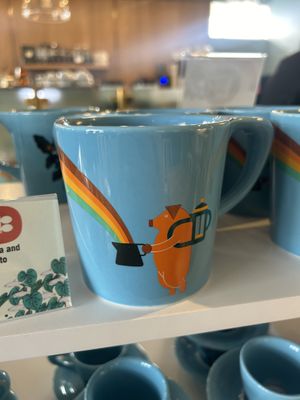 Cute mug  at Big Island Coffee Roasters in Hilo