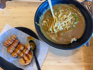 Curry Udon with side of Tofu at Curry Life in San Jose