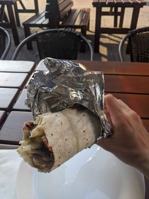 Seitan Dürüm - 4/5 at Mervan Bistro in Berlin