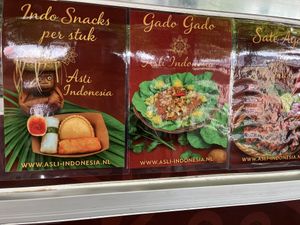 Menu   at Indonesia Asli in Utrecht