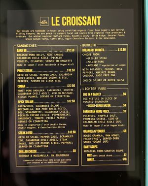   at Le Croissant in Logan