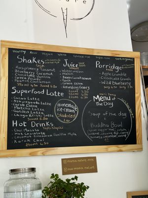 Menu   at Mama Nature  in Bar