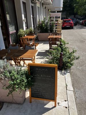 outside seating   at Mama Nature  in Bar