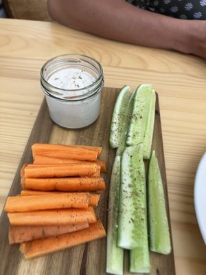 „cheese“ dip   at Mama Nature  in Bar