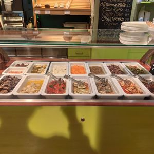 various food at Maran Vegan in Vienna