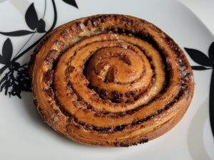 Huge scroll at Maran Vegan in Vienna