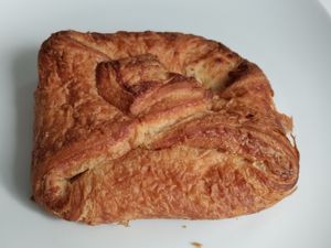 Stuffed with custard. Very good! at Maran Vegan in Vienna