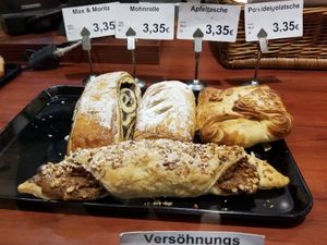 Vegan pastries (not GF) at Maran Vegan in Vienna
