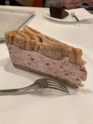 Quark cake at Maran Vegan in Vienna