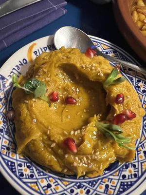 Pumpkin  at Riad Majorelle in Milan