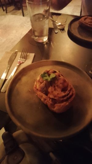 Pizza Roll at Luvina in Mexico City