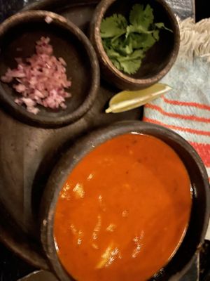 Birria vegana   at Luvina in Mexico City