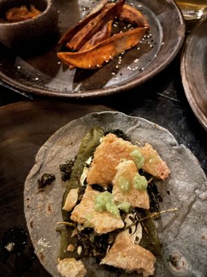 Tacos   at Luvina in Mexico City