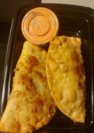 Empanadas at Big Belly Vegan in Sanford