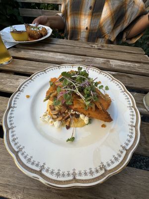 4 sorters majs, Kimchi, jordnötter   at Fir in Malmo