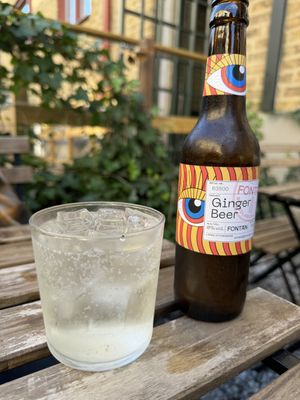 Non alocholic ginger beer  at Fir in Malmo