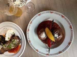 Risotto balls  at Fir in Malmo