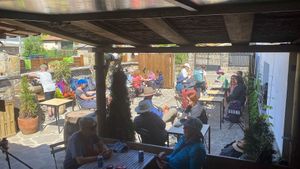 Nice place for rest! ;) at El Dragón Peregrino in Navarra