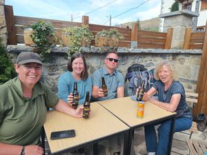 Craft beer! Also vegan at El Dragón Peregrino in Navarra