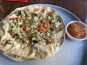 Pappadam  at Indian Zayka Halmstad in Halmstad