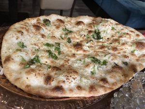 Garlic naan  at Indian Zayka Halmstad in Halmstad