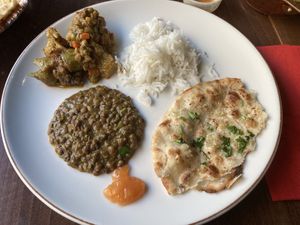 Dahl and Korma  at Indian Zayka Halmstad in Halmstad