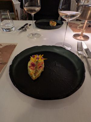 Russian salad at Telezzüz in Istanbul