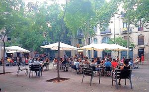 Terraza Plaça d'Osca at Ad Fundum Bar in Barcelona