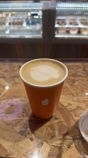 In love with their decaf sea salt spanish latte  at bubu in Metro Manila