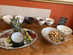 sweet buffet  at V-Cake Cafe in Dresden