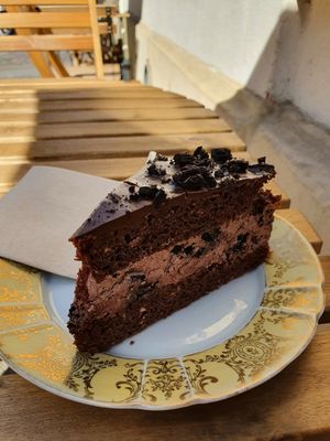 Oreo-Torte at V-Cake Cafe in Dresden