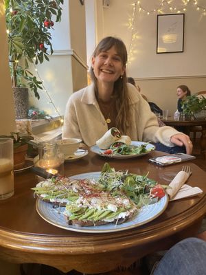 Avocado Bread  at V-Cake Cafe in Dresden