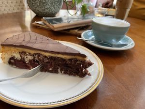 Donauwelle  at V-Cake Cafe in Dresden