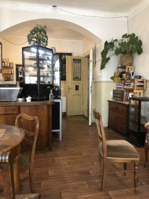 Inside   at V-Cake Cafe in Dresden