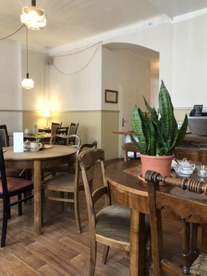 Inside   at V-Cake Cafe in Dresden