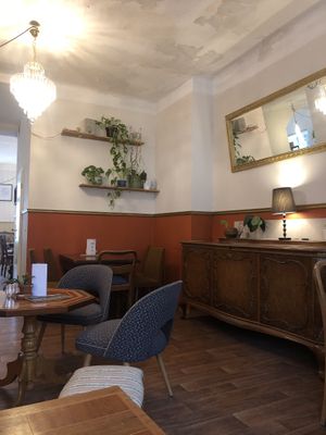 Inside   at V-Cake Cafe in Dresden