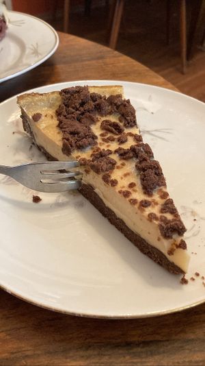 Zupfkuchen: creamy and delicious  at V-Cake Cafe in Dresden